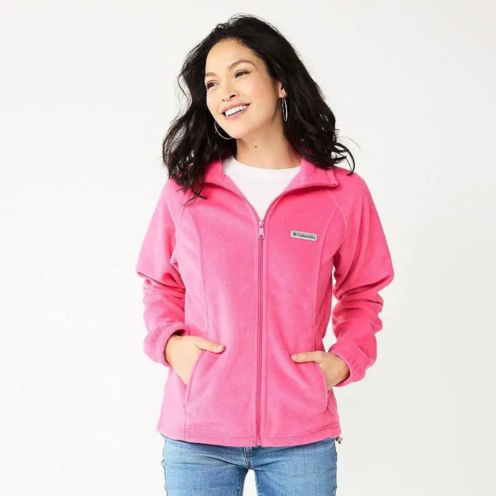 Columbia Pink Fleece Jacket